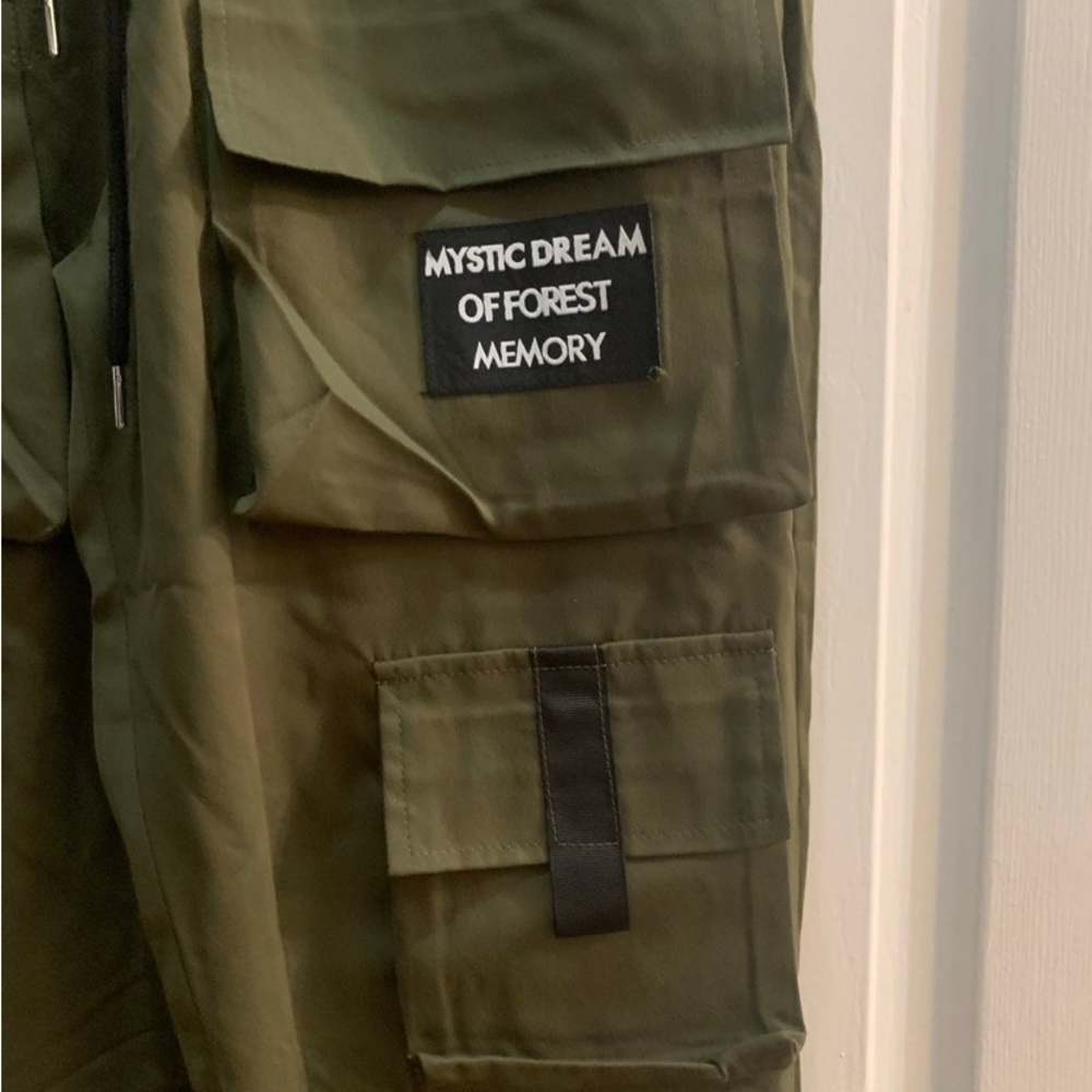 New! “SHEIN” Green Men’s Long Pants. Size Large - Picture 3 of 6